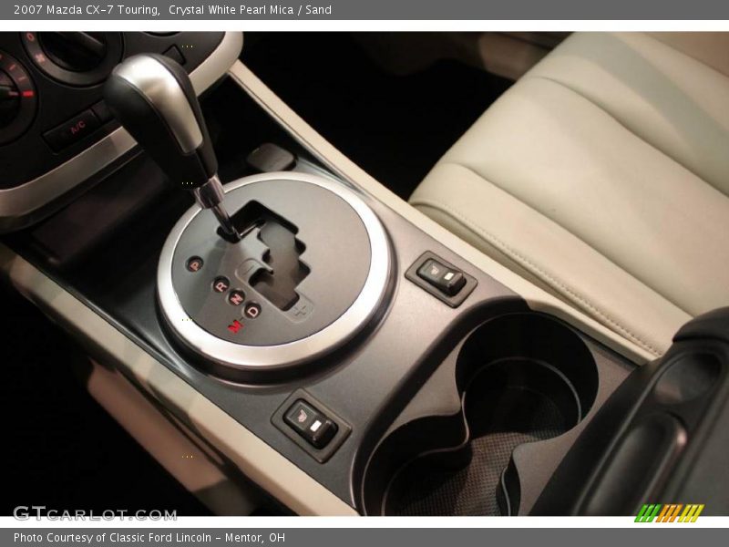 Crystal White Pearl Mica / Sand 2007 Mazda CX-7 Touring