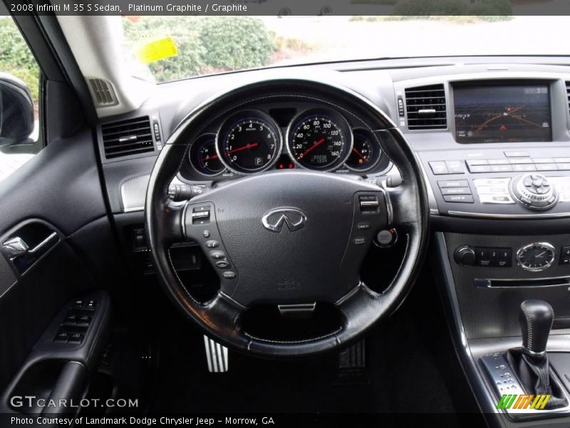 Platinum Graphite / Graphite 2008 Infiniti M 35 S Sedan