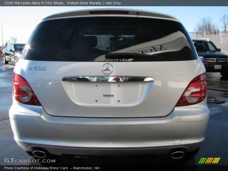 Iridium Silver Metallic / Ash Grey 2006 Mercedes-Benz R 500 4Matic