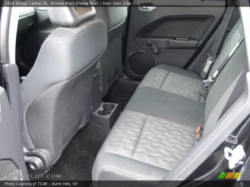 Brilliant Black Crystal Pearl / Dark Slate Gray 2008 Dodge Caliber SE