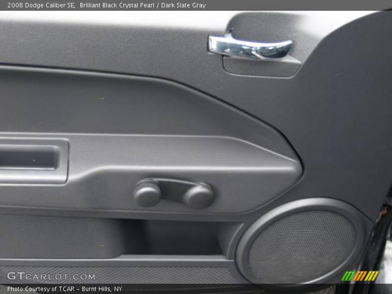 Brilliant Black Crystal Pearl / Dark Slate Gray 2008 Dodge Caliber SE