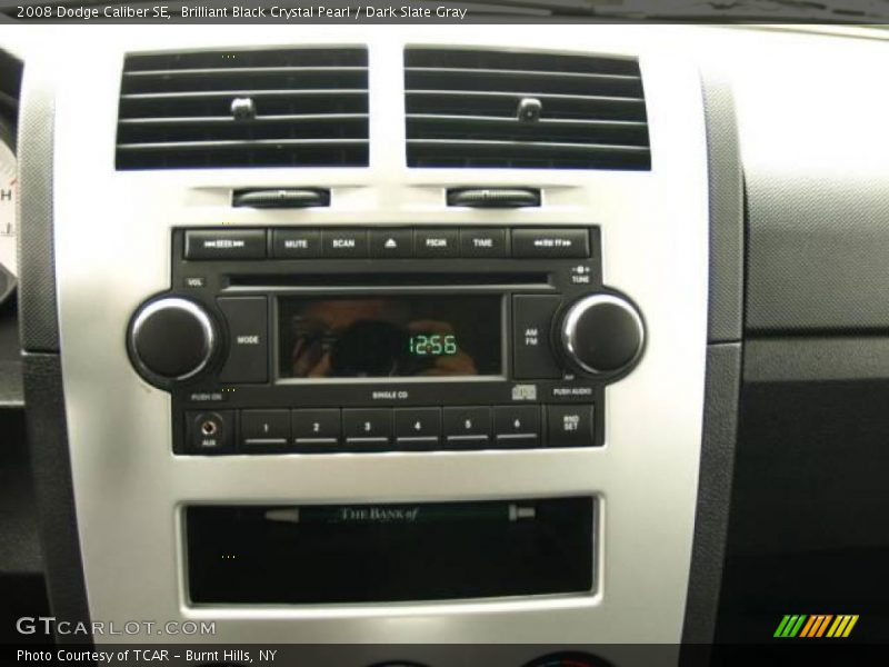 Brilliant Black Crystal Pearl / Dark Slate Gray 2008 Dodge Caliber SE