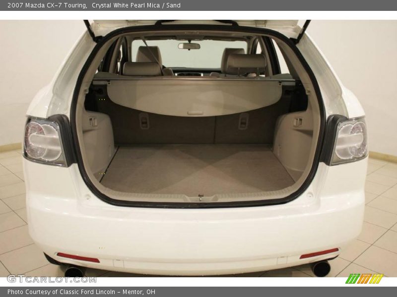 Crystal White Pearl Mica / Sand 2007 Mazda CX-7 Touring