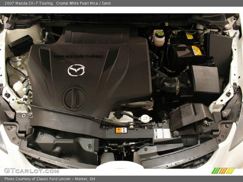 Crystal White Pearl Mica / Sand 2007 Mazda CX-7 Touring