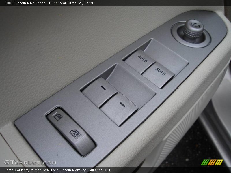 Dune Pearl Metallic / Sand 2008 Lincoln MKZ Sedan