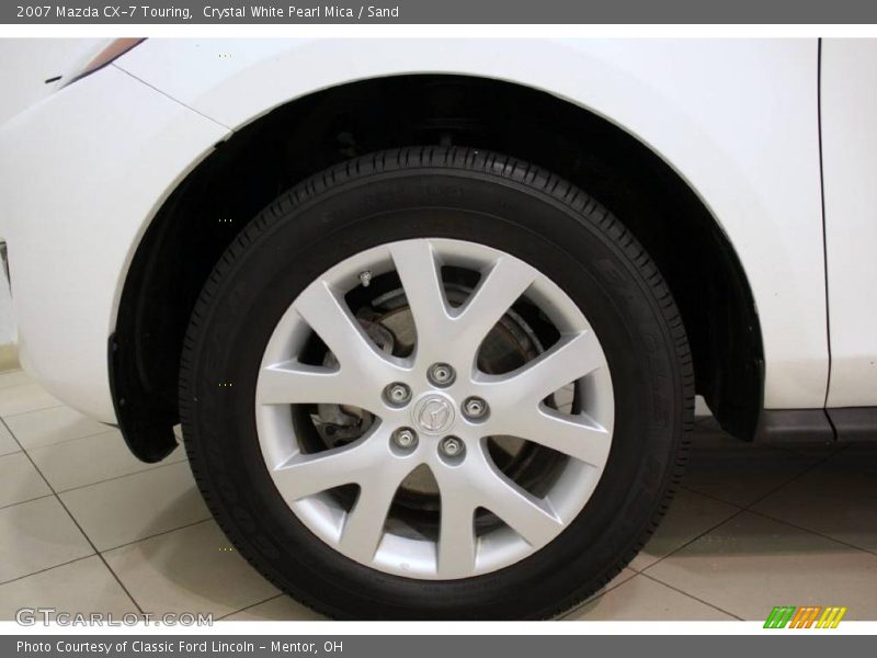 Crystal White Pearl Mica / Sand 2007 Mazda CX-7 Touring