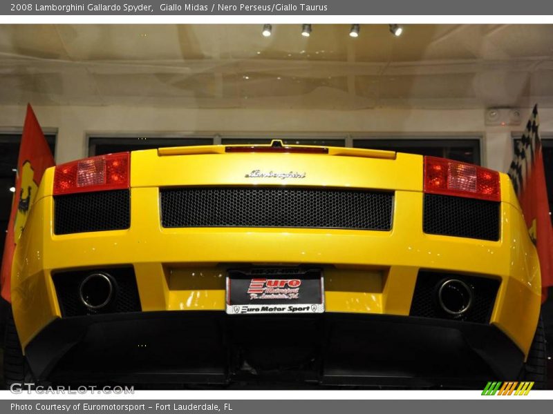 Giallo Midas / Nero Perseus/Giallo Taurus 2008 Lamborghini Gallardo Spyder