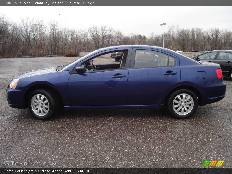 Maizen Blue Pearl / Beige 2009 Mitsubishi Galant ES