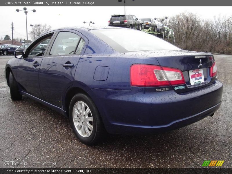 Maizen Blue Pearl / Beige 2009 Mitsubishi Galant ES