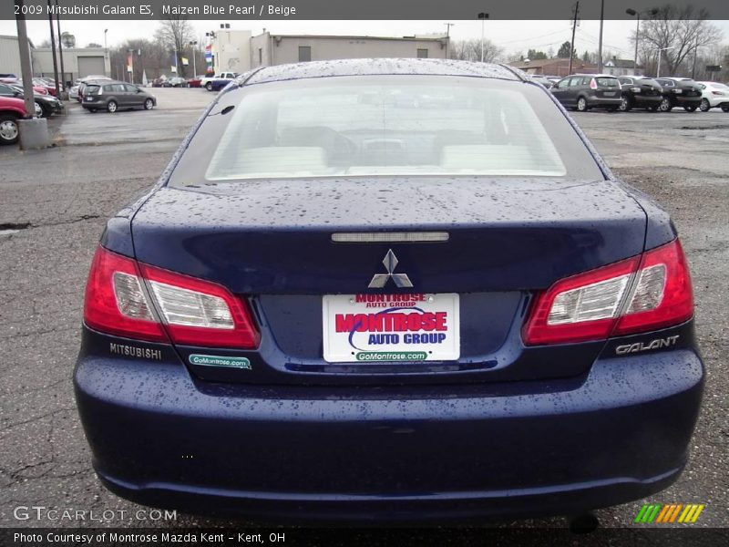Maizen Blue Pearl / Beige 2009 Mitsubishi Galant ES