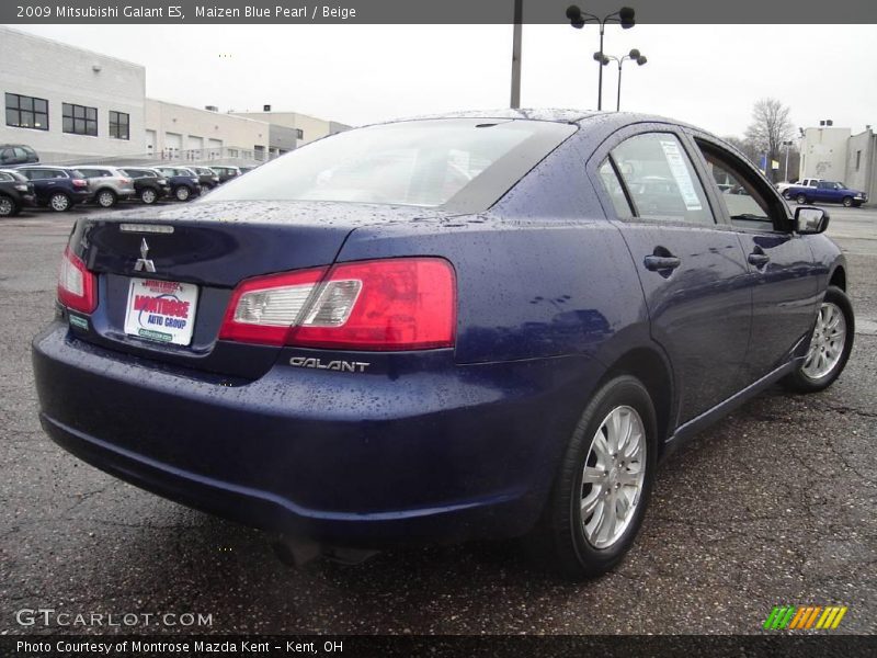 Maizen Blue Pearl / Beige 2009 Mitsubishi Galant ES