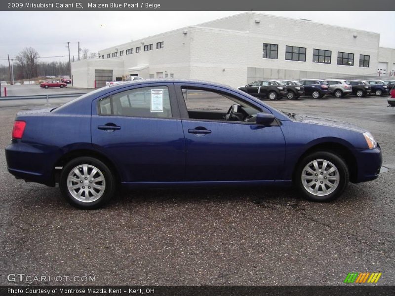 Maizen Blue Pearl / Beige 2009 Mitsubishi Galant ES