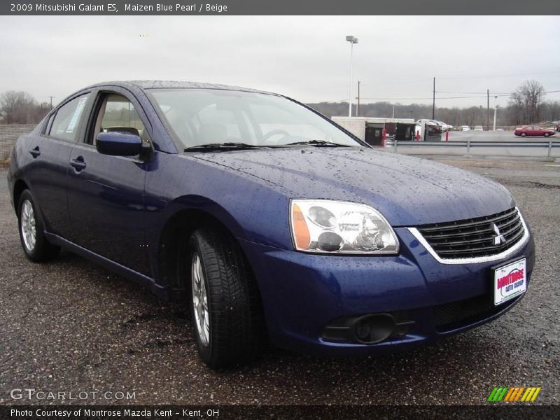 Maizen Blue Pearl / Beige 2009 Mitsubishi Galant ES