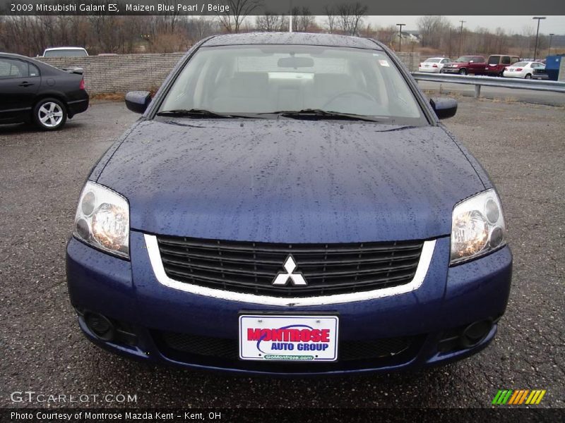 Maizen Blue Pearl / Beige 2009 Mitsubishi Galant ES