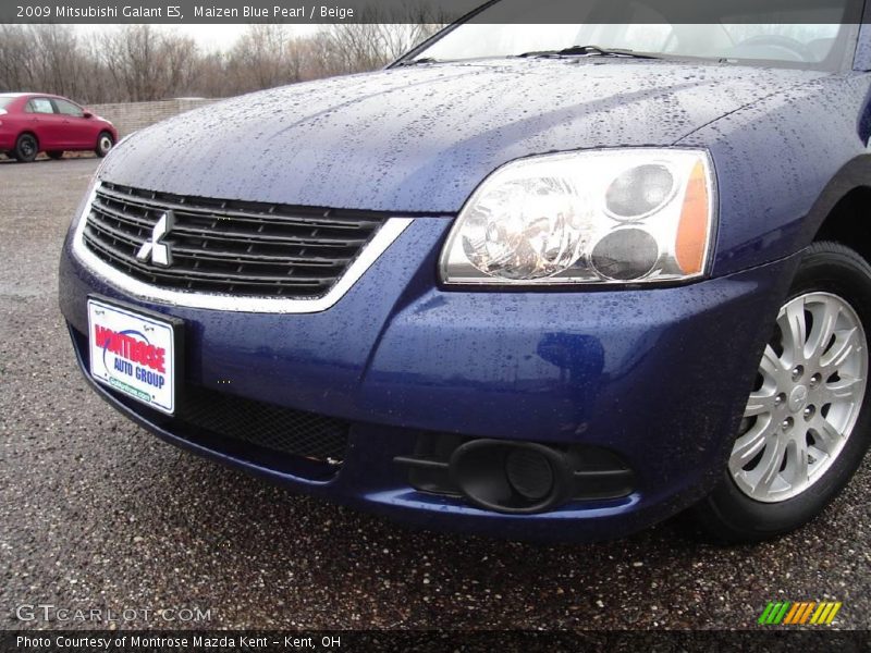 Maizen Blue Pearl / Beige 2009 Mitsubishi Galant ES