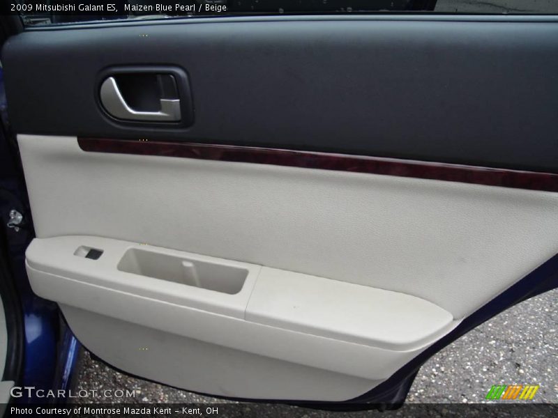 Maizen Blue Pearl / Beige 2009 Mitsubishi Galant ES