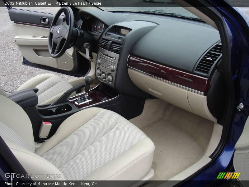 Maizen Blue Pearl / Beige 2009 Mitsubishi Galant ES