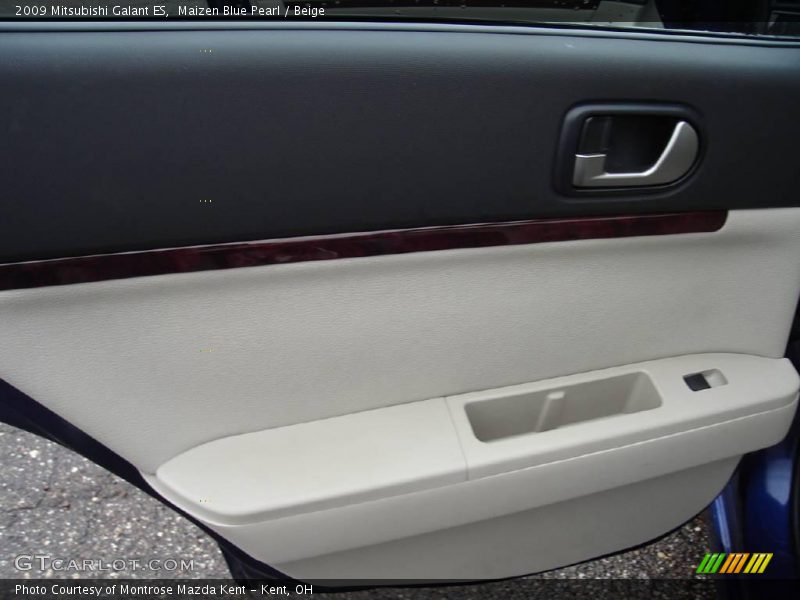 Maizen Blue Pearl / Beige 2009 Mitsubishi Galant ES