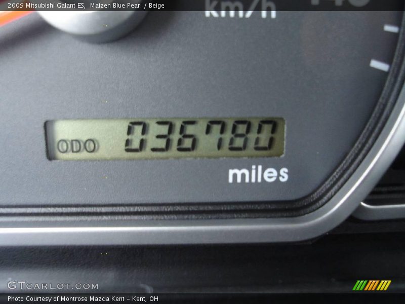 Maizen Blue Pearl / Beige 2009 Mitsubishi Galant ES