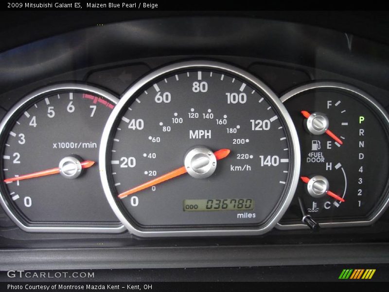 Maizen Blue Pearl / Beige 2009 Mitsubishi Galant ES