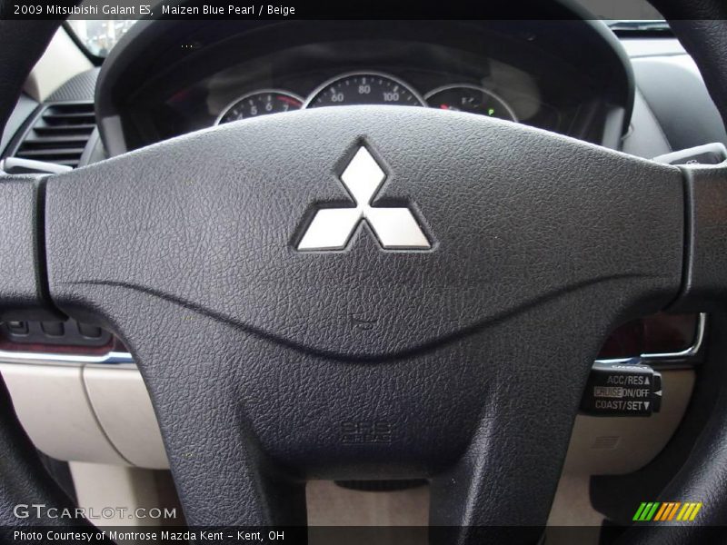 Maizen Blue Pearl / Beige 2009 Mitsubishi Galant ES