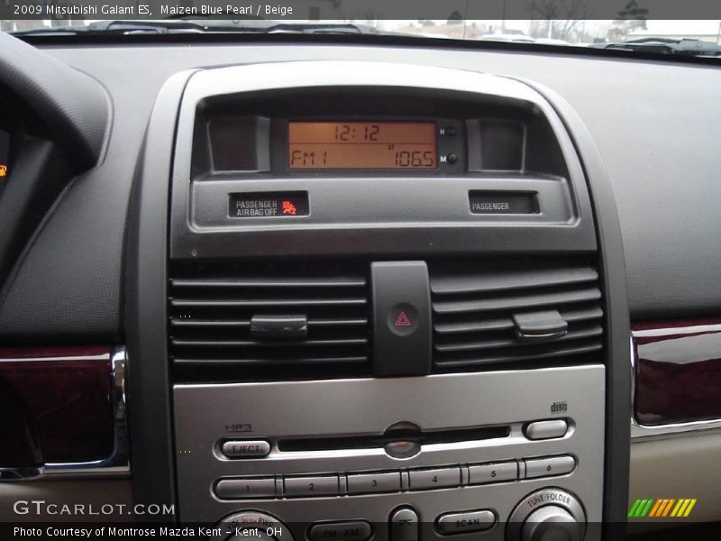 Maizen Blue Pearl / Beige 2009 Mitsubishi Galant ES