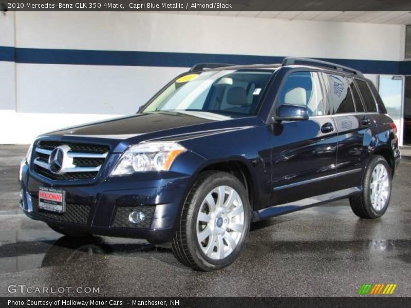 Capri Blue Metallic / Almond/Black 2010 Mercedes-Benz GLK 350 4Matic