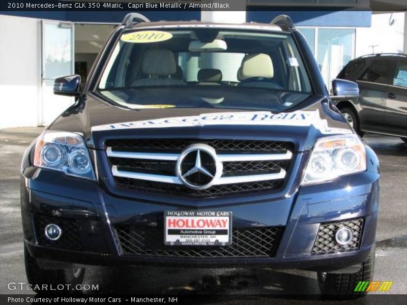Capri Blue Metallic / Almond/Black 2010 Mercedes-Benz GLK 350 4Matic