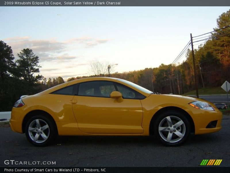 Solar Satin Yellow / Dark Charcoal 2009 Mitsubishi Eclipse GS Coupe