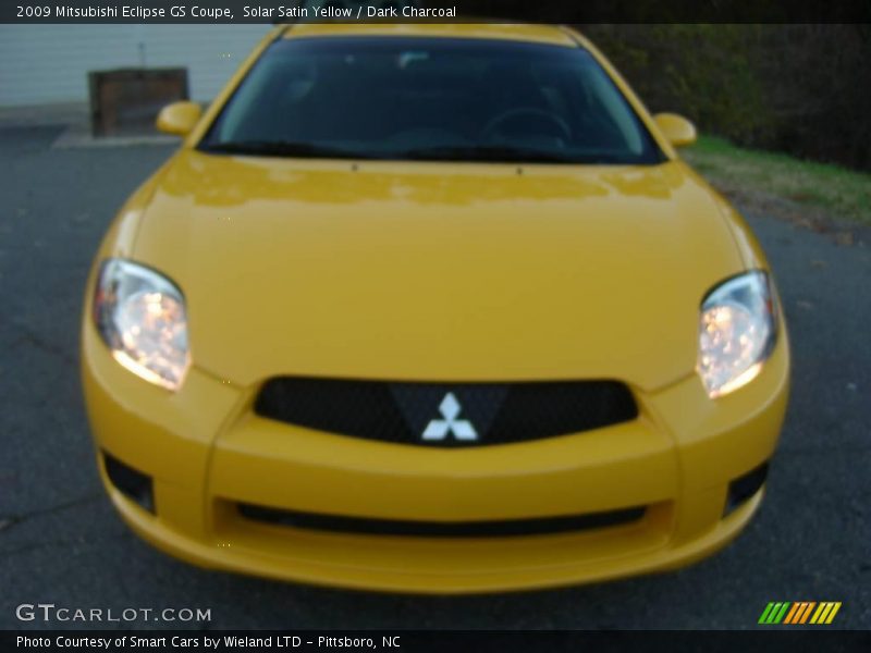 Solar Satin Yellow / Dark Charcoal 2009 Mitsubishi Eclipse GS Coupe