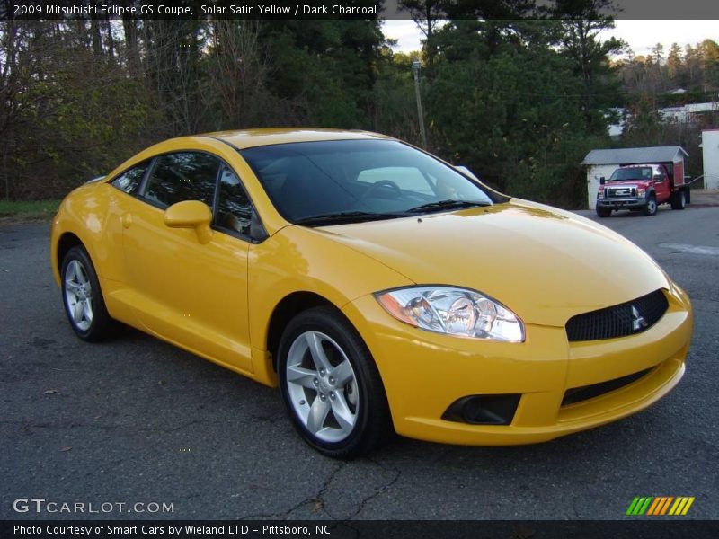 Solar Satin Yellow / Dark Charcoal 2009 Mitsubishi Eclipse GS Coupe