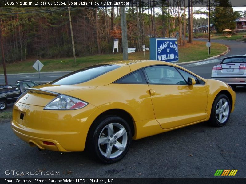 Solar Satin Yellow / Dark Charcoal 2009 Mitsubishi Eclipse GS Coupe