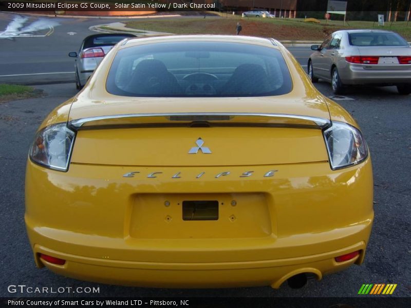 Solar Satin Yellow / Dark Charcoal 2009 Mitsubishi Eclipse GS Coupe