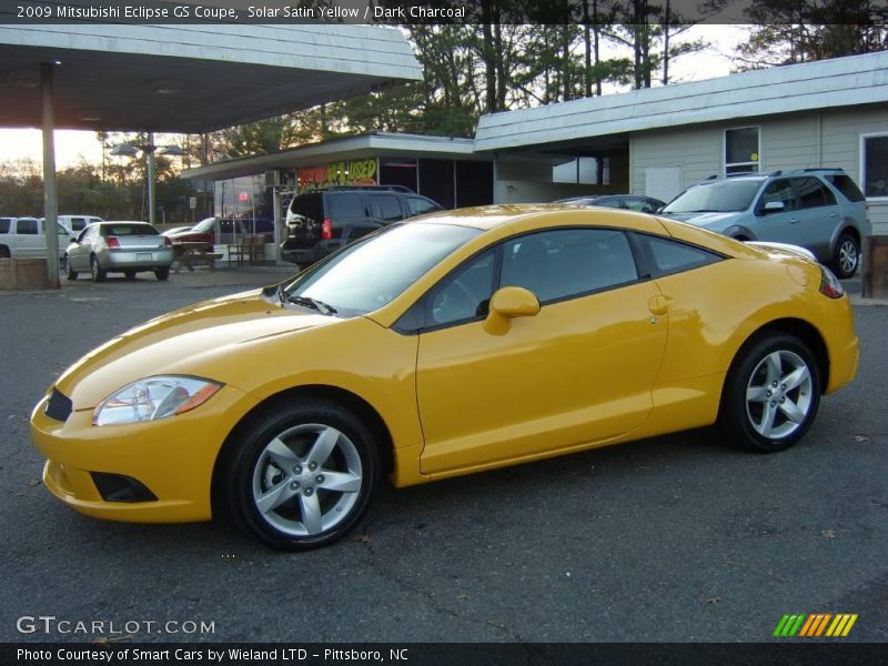 Solar Satin Yellow / Dark Charcoal 2009 Mitsubishi Eclipse GS Coupe
