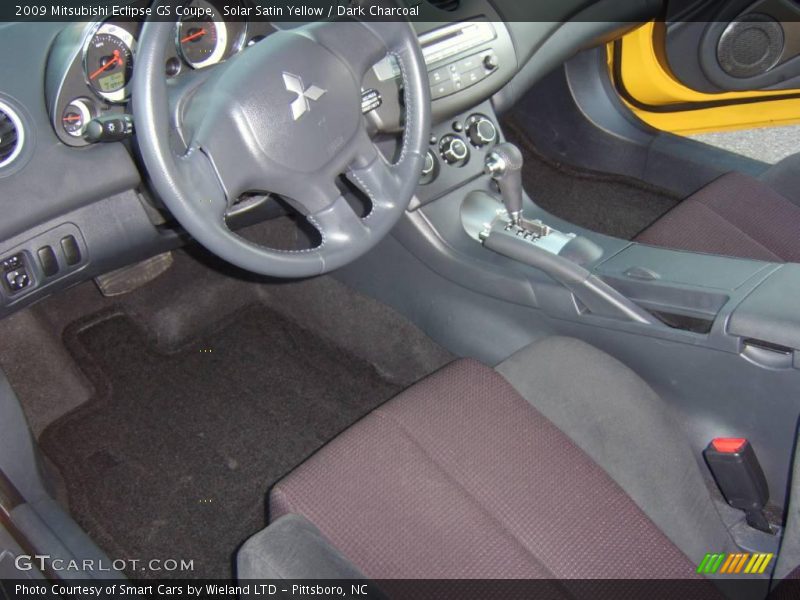 Solar Satin Yellow / Dark Charcoal 2009 Mitsubishi Eclipse GS Coupe