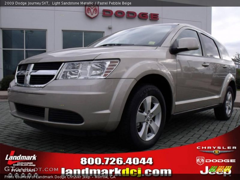 Light Sandstone Metallic / Pastel Pebble Beige 2009 Dodge Journey SXT