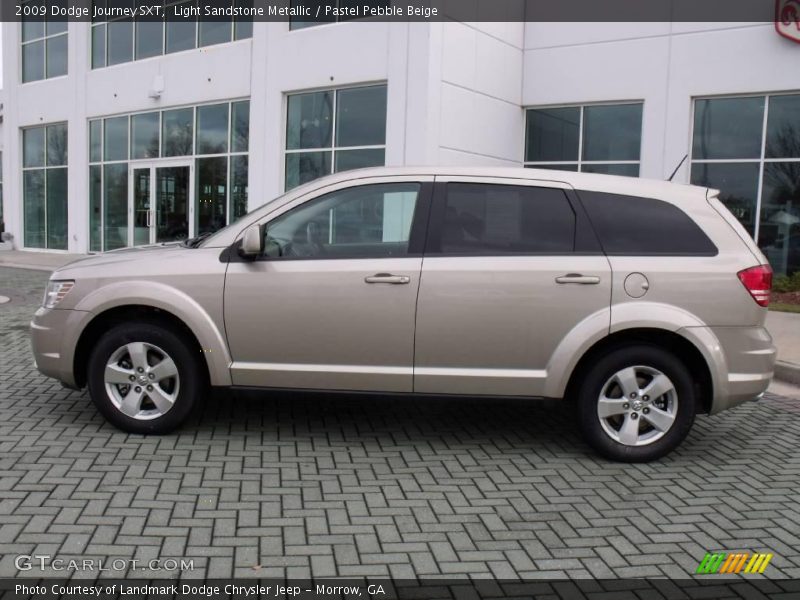 Light Sandstone Metallic / Pastel Pebble Beige 2009 Dodge Journey SXT