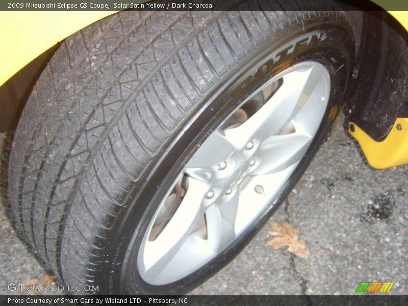 Solar Satin Yellow / Dark Charcoal 2009 Mitsubishi Eclipse GS Coupe