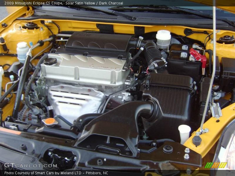 Solar Satin Yellow / Dark Charcoal 2009 Mitsubishi Eclipse GS Coupe