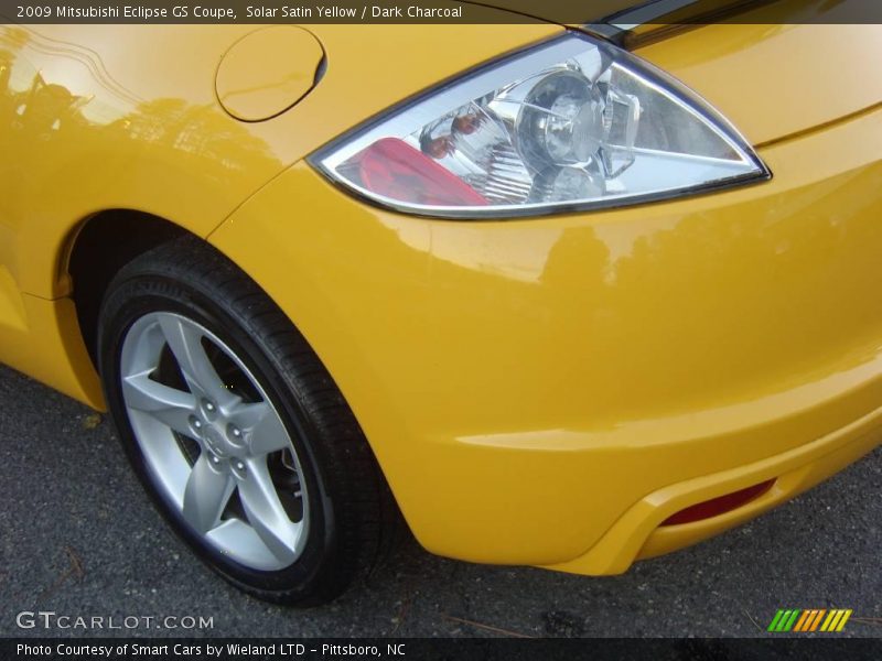 Solar Satin Yellow / Dark Charcoal 2009 Mitsubishi Eclipse GS Coupe