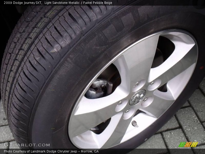 Light Sandstone Metallic / Pastel Pebble Beige 2009 Dodge Journey SXT