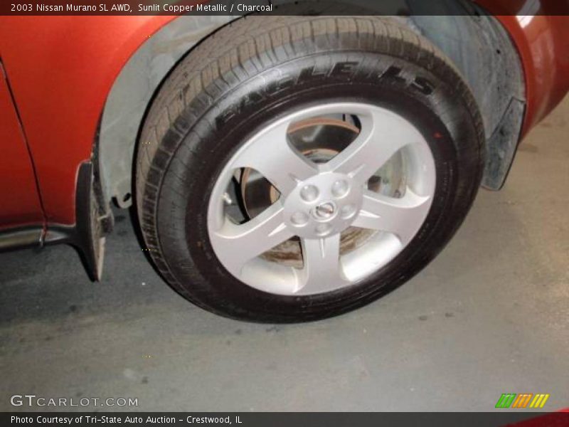 Sunlit Copper Metallic / Charcoal 2003 Nissan Murano SL AWD
