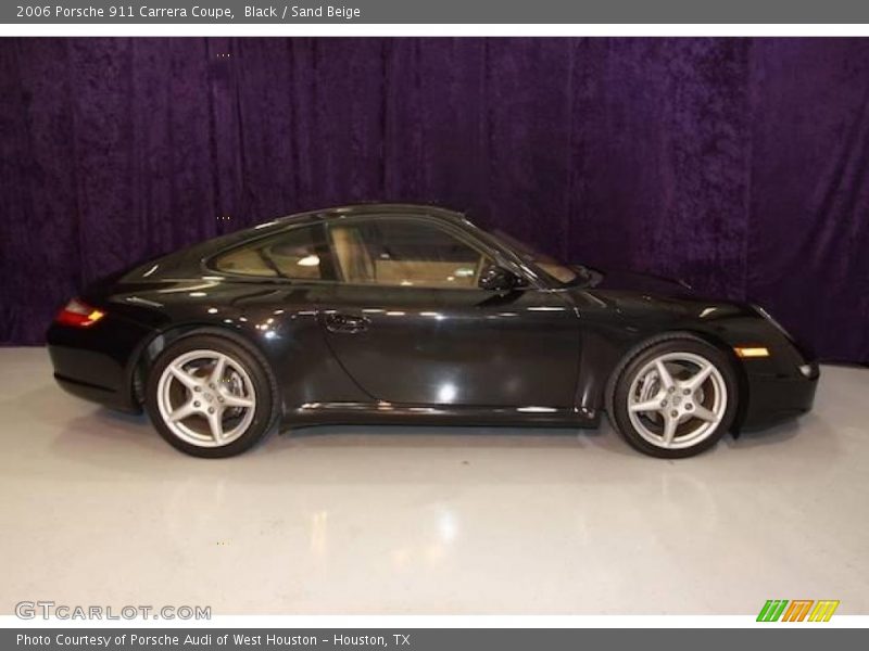 Black / Sand Beige 2006 Porsche 911 Carrera Coupe