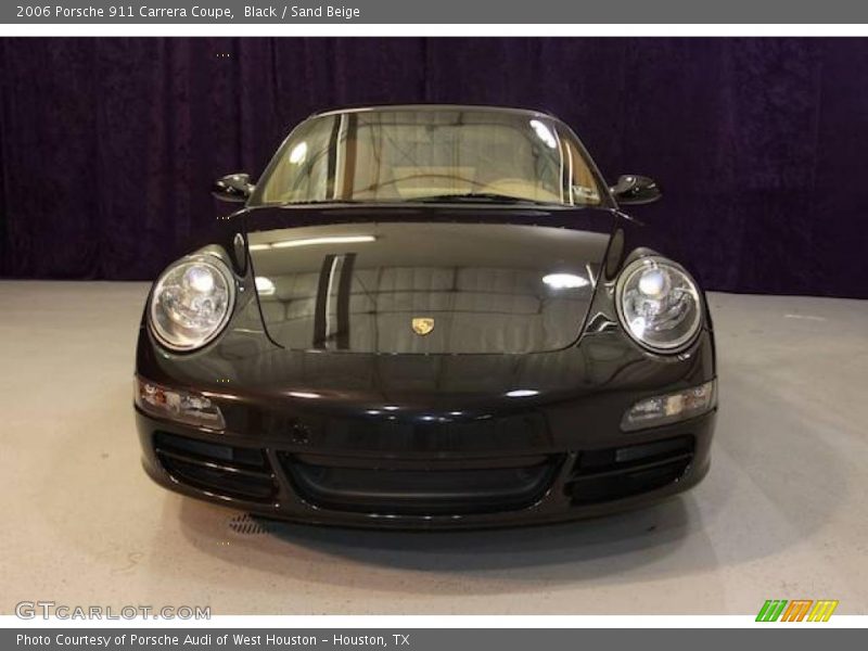 Black / Sand Beige 2006 Porsche 911 Carrera Coupe