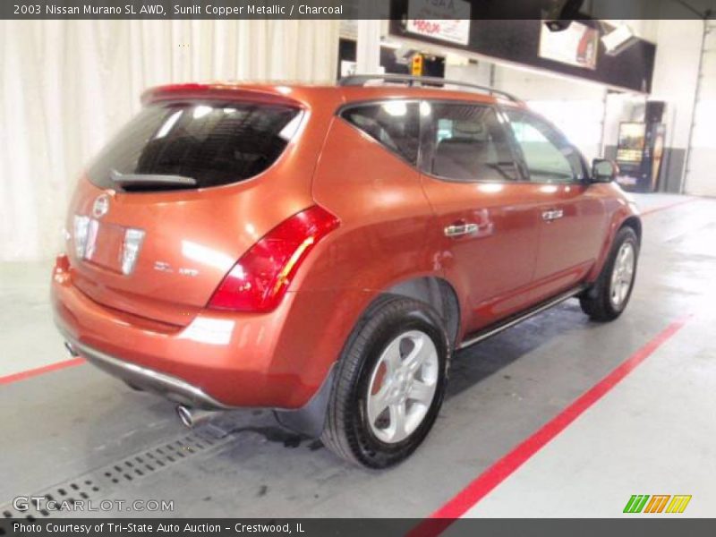 Sunlit Copper Metallic / Charcoal 2003 Nissan Murano SL AWD