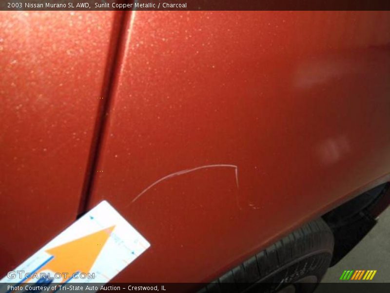 Sunlit Copper Metallic / Charcoal 2003 Nissan Murano SL AWD