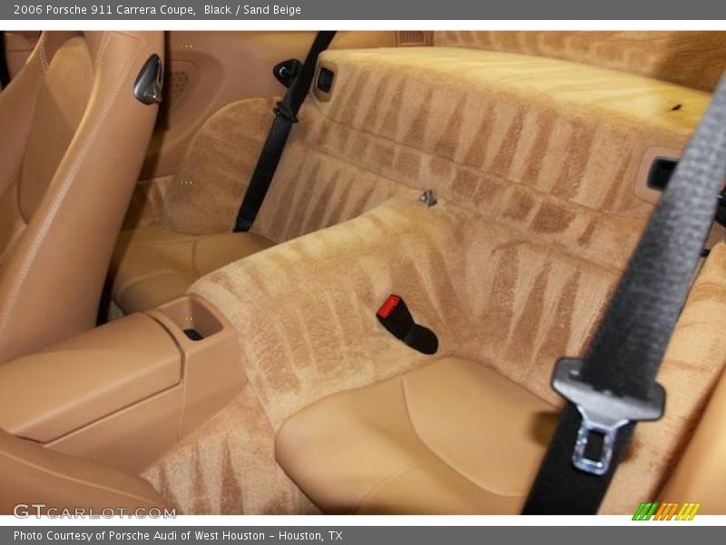 Black / Sand Beige 2006 Porsche 911 Carrera Coupe