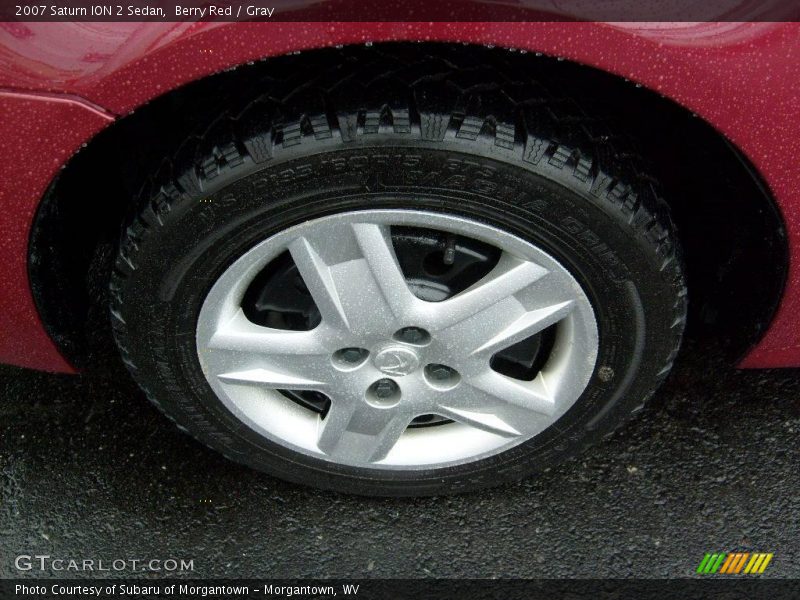Berry Red / Gray 2007 Saturn ION 2 Sedan