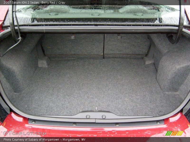 Berry Red / Gray 2007 Saturn ION 2 Sedan