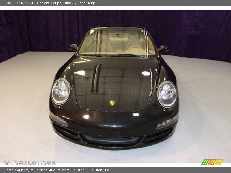 Black / Sand Beige 2006 Porsche 911 Carrera Coupe